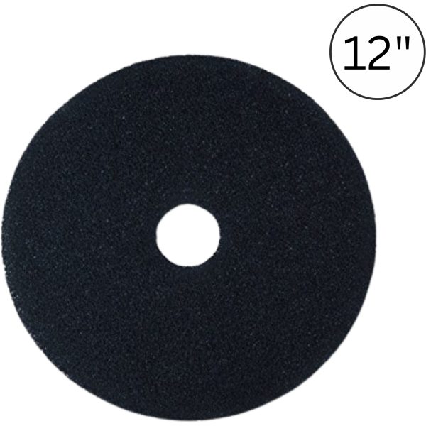 Floor Pads BLACK 12'' X 5