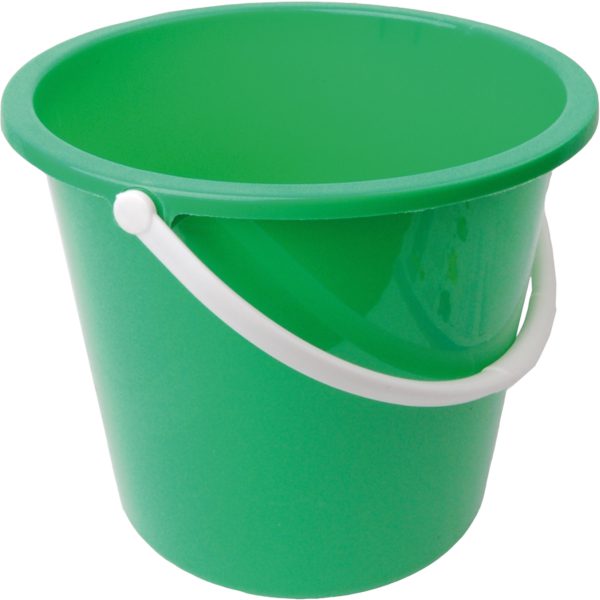 Homeware Bucket GREEN 10LTR Plastic