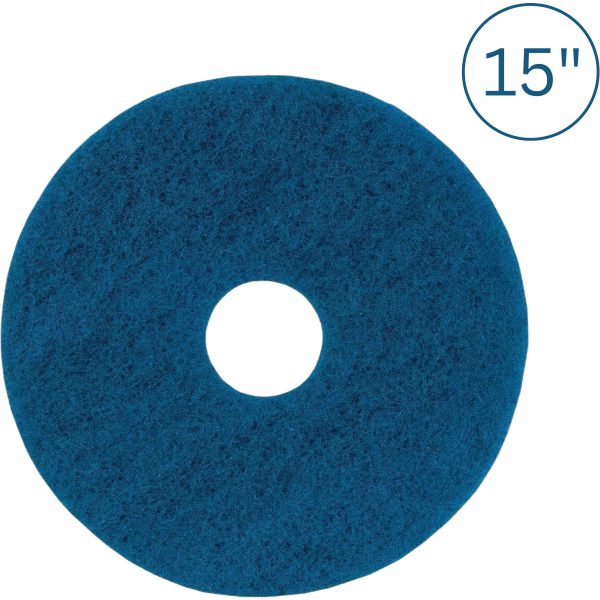 Floor Pads BLUE 15''  X 5