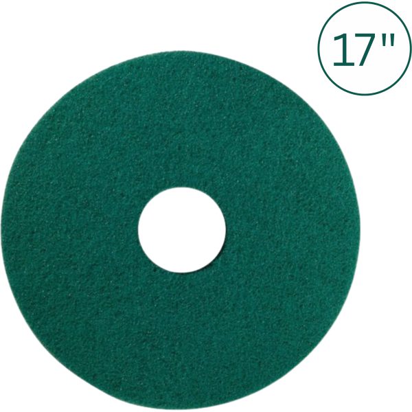 Floor Pads GREEN 17'' X 5