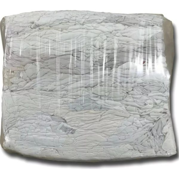 Industrial Rag Wipes WHITE 10KG