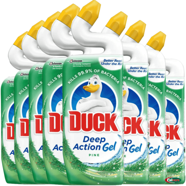 Toilet Duck Industrial 5In1 Liquid Pine 750ML X 8