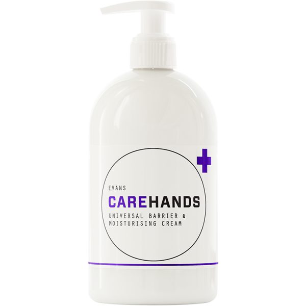 Evans Carehands Barrier And Moisturising Hand Cream 500ML X 6