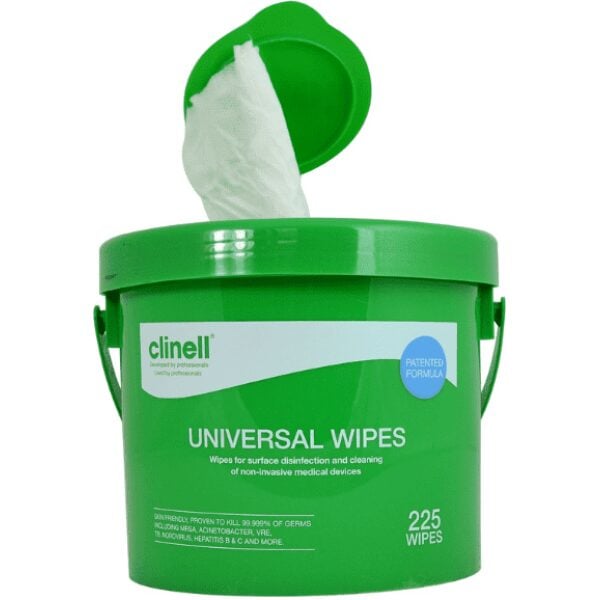 Clinell Universal Wipes Bucket 1x225