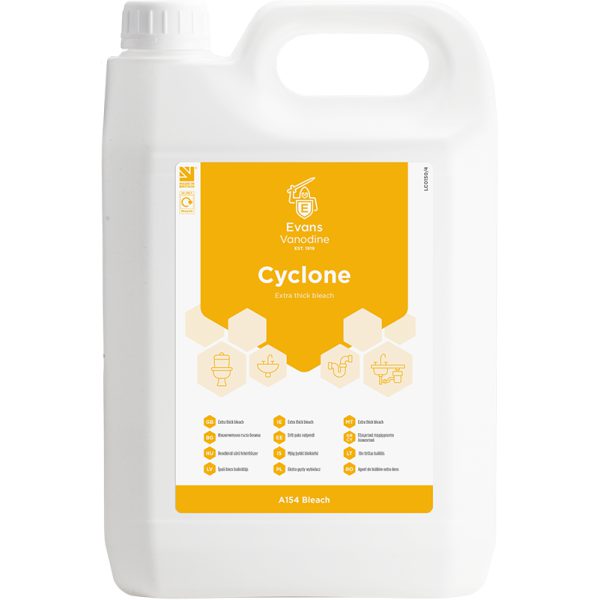 Evans Cyclone Extra Thick Bleach 5LTR