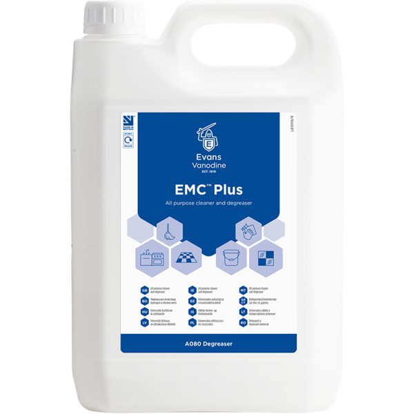Evans E.M.C. Plus All Purpose Cleaner And Degreaser 5LTR
