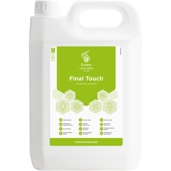 Evans Final Touch Washroom Sanitiser 5LTR
