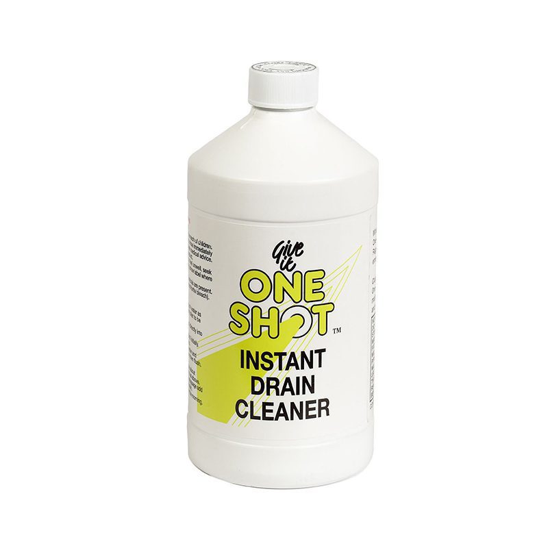 Instant Power Liquid Drain Cleaner for Bathrooms - Clears Main