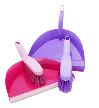 Dust Pan And Brush Assorted Colours