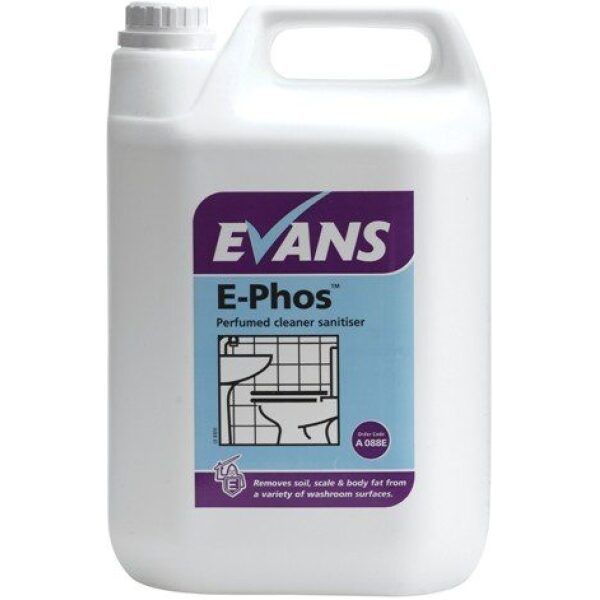 Evans E-Phos Perfumed Cleaner Sanitiser 5LTR