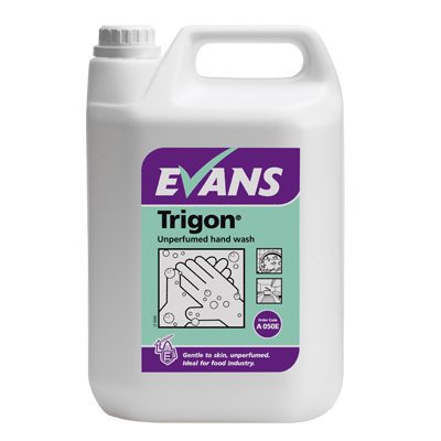 Evans Trigon Unperfumed Hand Wash 5LTR