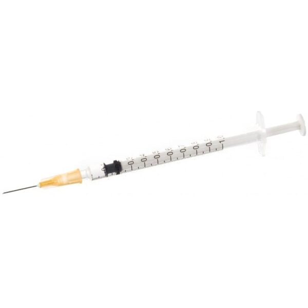 Plastipak BD Syringe With Dead Space 26g Needle 1ML X 10