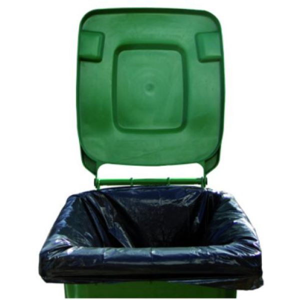 Wheelie Bin Liners BLACK X 100 30x45x54''