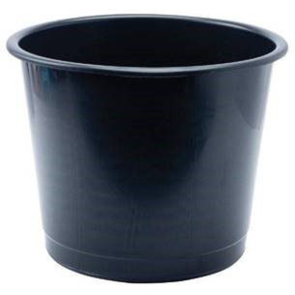 Undertable Bin BLACK Plastic 14LTR