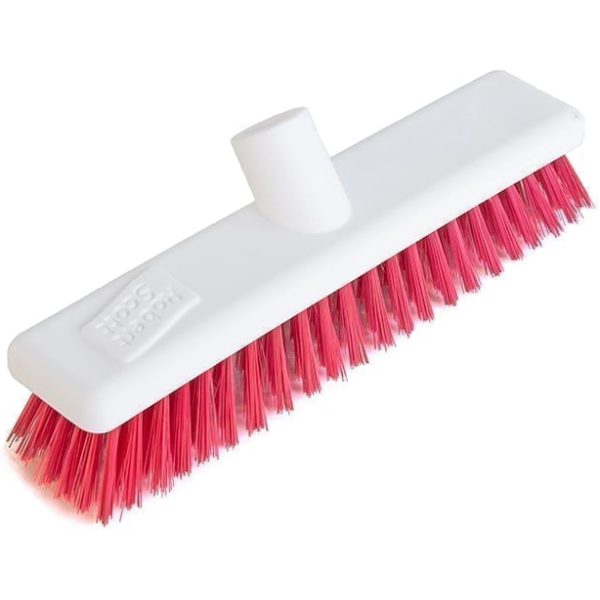 Washable Broom Soft RED 12'' (Screw)