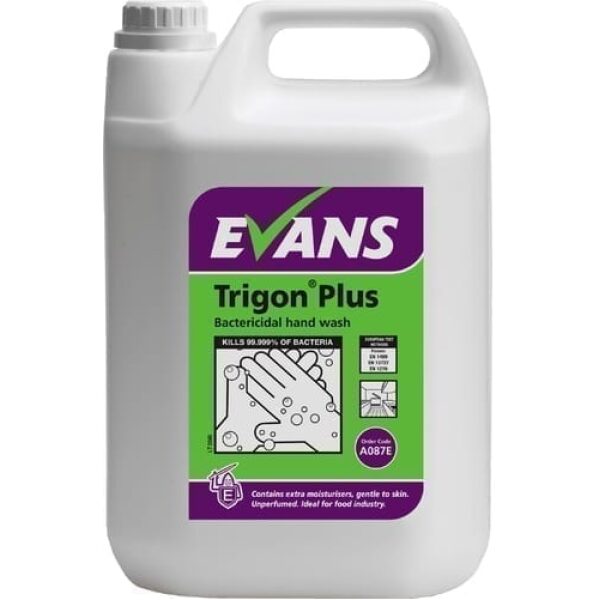 Evans Trigon PLUS Bactericidal Soap 5LTR