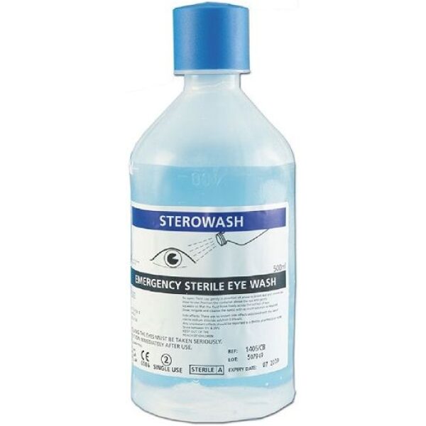 Sterowash Eyewash Bottle 500ML
