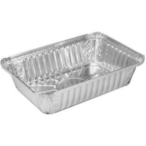 Aluminium Container Flat 1L X 500