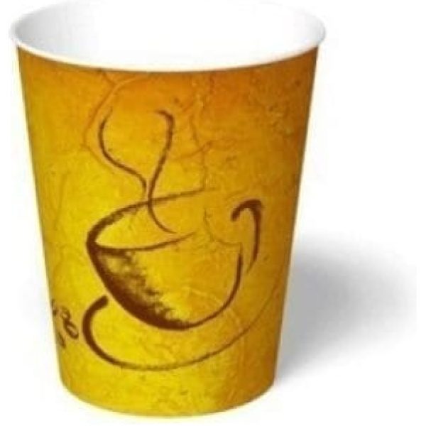 Paper Printed Coffee Cups 12OZ 20 X 50