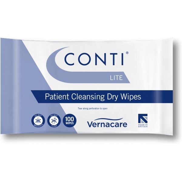 Conti Lite Dry Wipes Large 28x30CM 32 X 100 CLW110