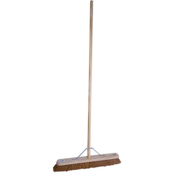 Platform Broom With Metal Stay & Handle Soft 36x59''