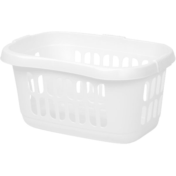 Laundry Basket ICE WHITE