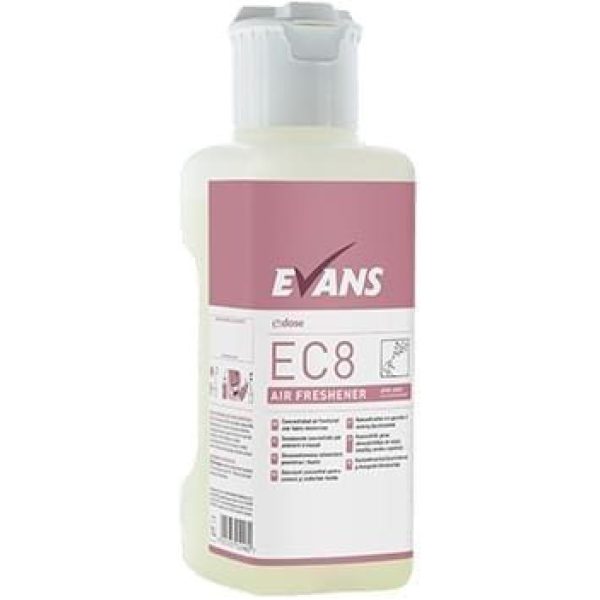Evans EC8 Air Freshener & Fabric Deodoriser 1LTR