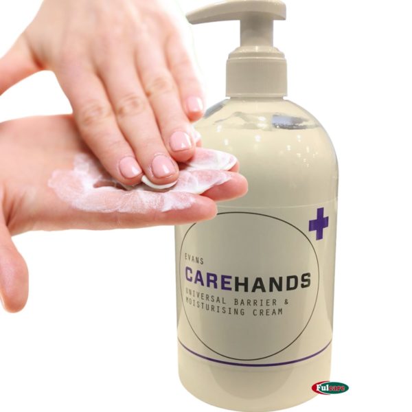 Evans Carehands Barrier And Moisturising Hand Cream 500ML X 6