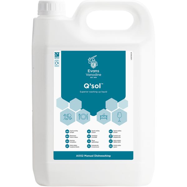 Evans Q'sol High Strength Detergent 5LTR