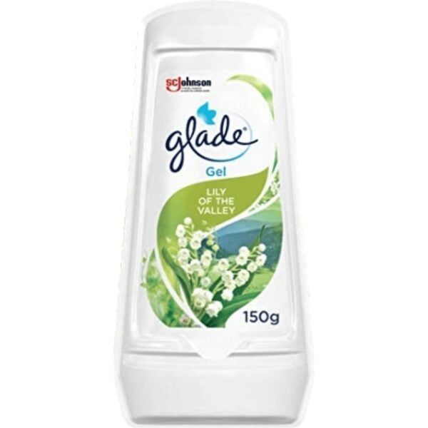 Glade Solid Lilly Gel 150G X 8