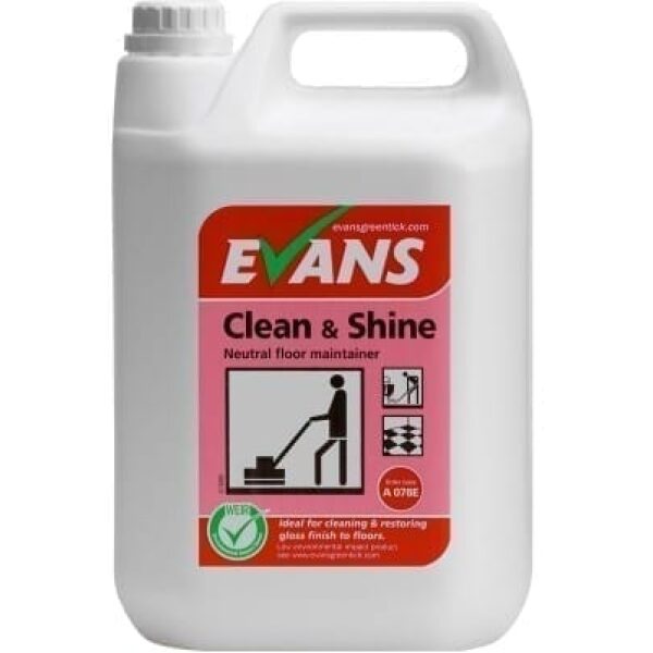 Evans Clean & Shine Perfumed Floor Maintainer 5LTR