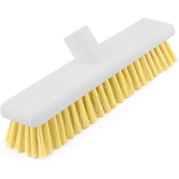 Washable Broom Soft YELLOW 12" (Screw)