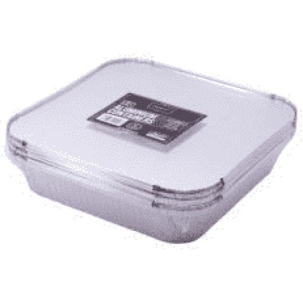 Superior Aluminium Containers Packed With Lids 9x9'' 10 X 10 10018010