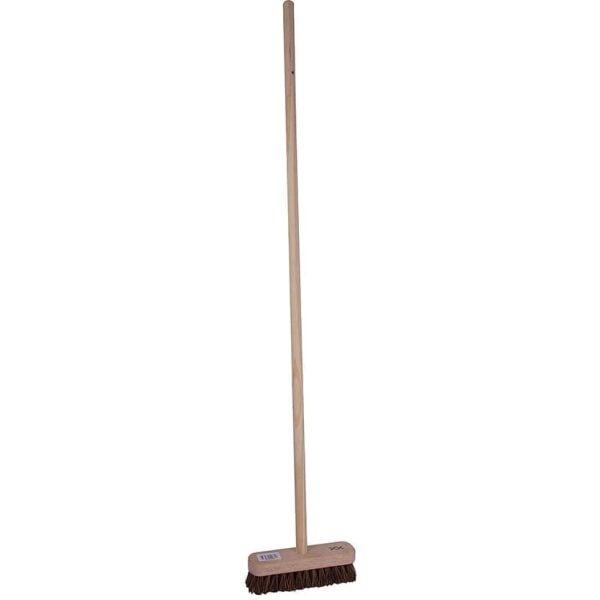 Wooden Deck Scrub With Handle 9x47