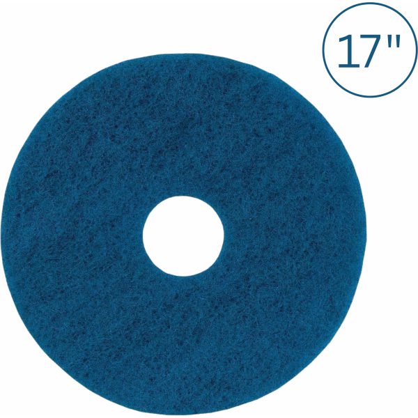 Floor Pads BLUE 17'' X 5