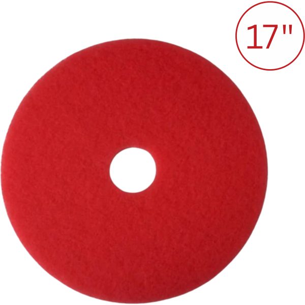 Floor Pads RED 17''  X 5