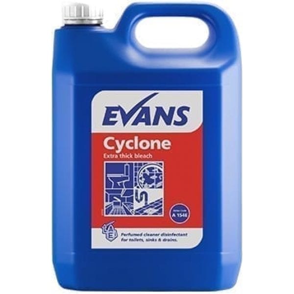 Evans Cyclone Extra Thick Bleach 5LTR x 2