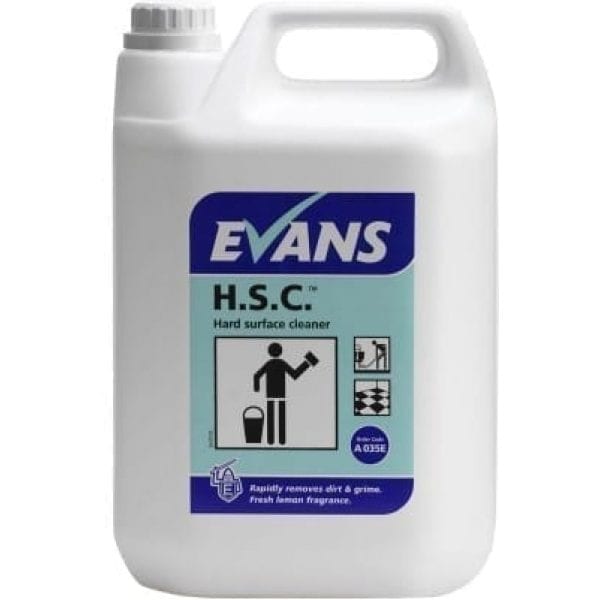 Evans H.S.C. Hard Surface Cleaner 5LTR x 2