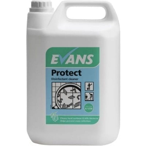 Evans Protect Disinfectant Cleaner 5LTR x 2