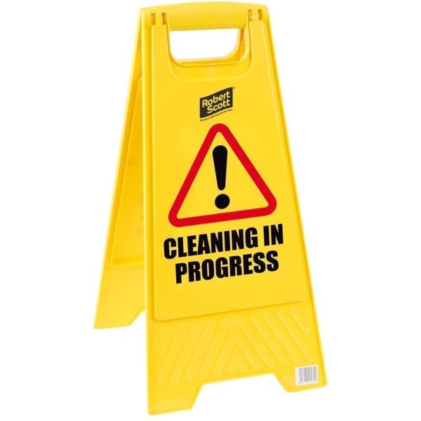 Standard Safety Floor Sign - Wet Floor 62x30CM