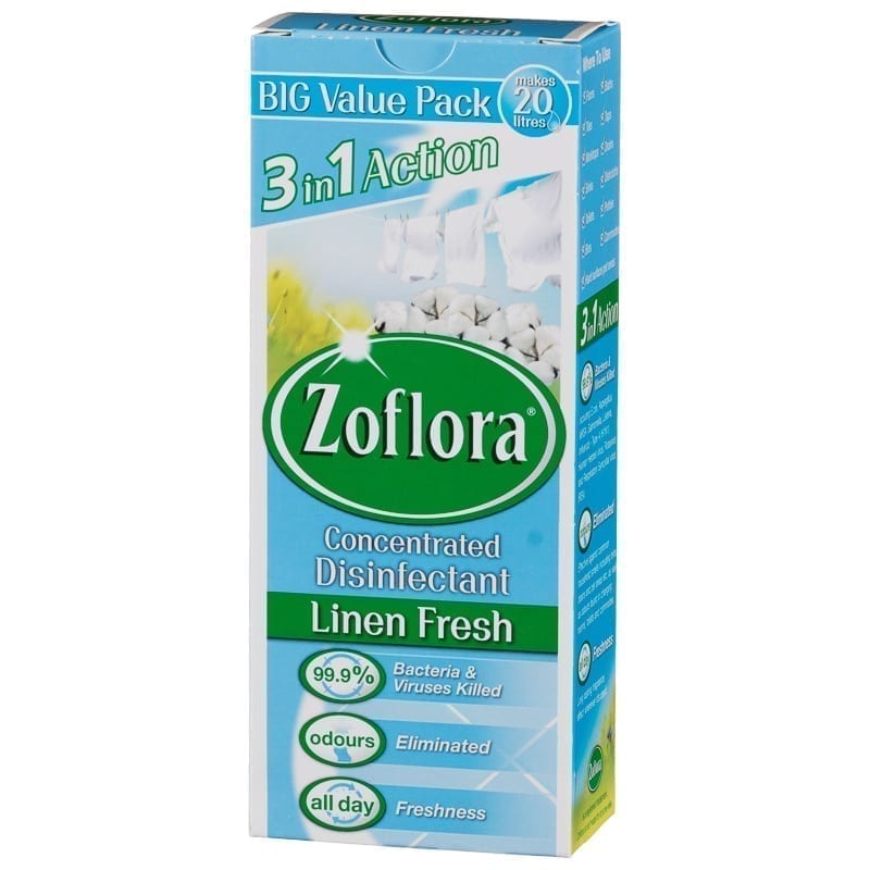 Zoflora Disinfectant Fresh Linen 500ml Fulli’s