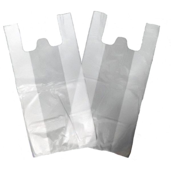 Jupiter Carrier Bags WHITE Medium 10x15x18cm X 1000