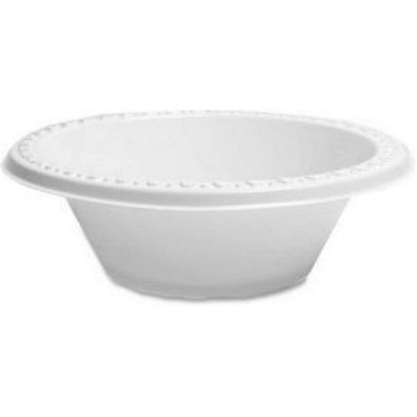 Plastipro Plastic Bowls WHITE 5OZ 8 X 100