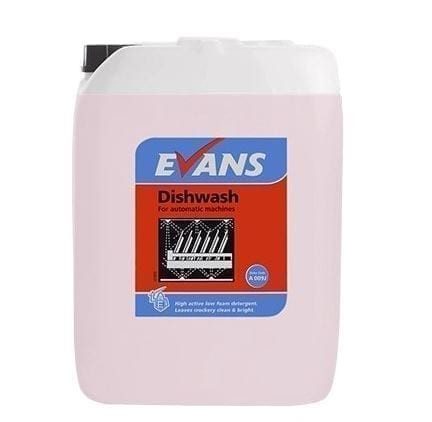 Evans Dishwash Extra For Automatic Dishwashing Machines 20LTR