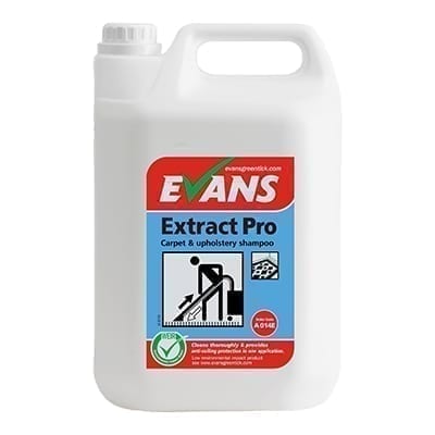 Evans Extract Pro Carpet And Upholstery Shampoo 5LTR