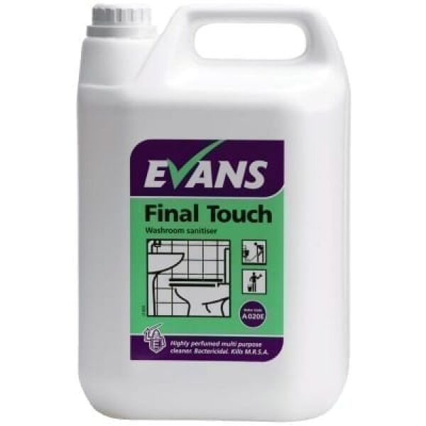 Evans Final Touch Washroom Sanitiser 5LTR