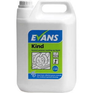 Evans Kind General Purpose Washing Up Liquid 5LTR