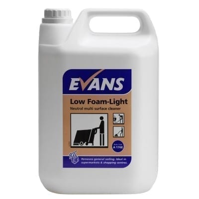 Evans Low Foam Light Multi Surface Cleaner 5LTR