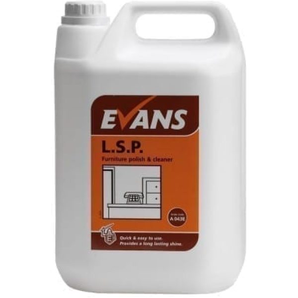 Evans L.S.P. Liquid Spray Polish 5LTR