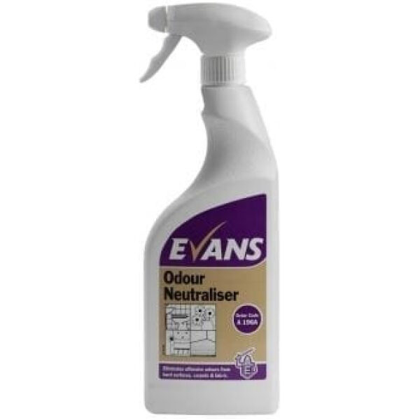 Evans Odour Neutraliser Eliminates Odours 750ML X 6